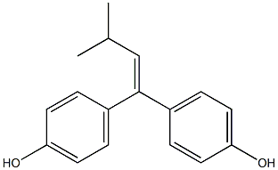 4,4'-(3-Methyl-1-buten-1-ylidene)bis(phenol)