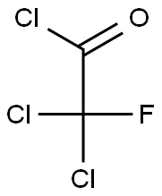 Dichlorofluoroacetic acid chloride,,结构式