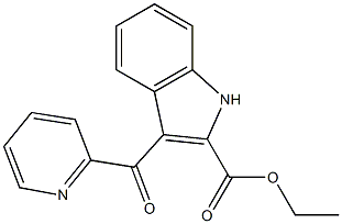 3-[(2-Pyridinyl)carbonyl]-1H-indole-2-carboxylic acid ethyl ester