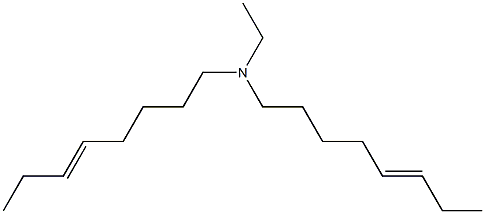 N-Ethyl-N,N-di(5-octenyl)amine