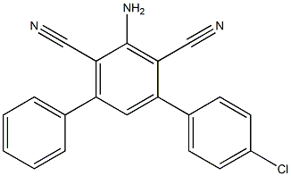 2-Amino-4-(4-chlorophenyl)-6-phenylisophthalonitrile|