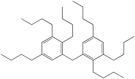 3,3'-Methylenebis(1,2,5-tributylbenzene),,结构式