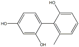  6'-Methyl-1,1'-biphenyl-2,2',4-triol