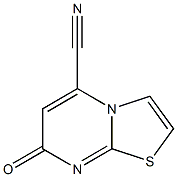 7-Oxo-7H-thiazolo[3,2-a]pyrimidine-5-carbonitrile Structure