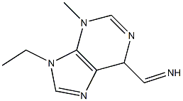 (3-Methyl-9-ethyl-3,6-dihydro-9H-purine)-6-methanimine