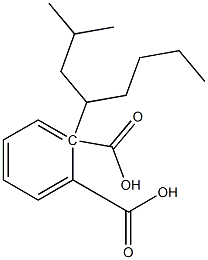 (+)-Phthalic acid hydrogen 1-[(S)-2-methyloctane-4-yl] ester,,结构式