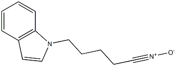 5-(1H-Indol-1-yl)pentanenitrileoxide Structure