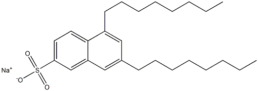 5,7-Dioctyl-2-naphthalenesulfonic acid sodium salt