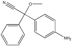 2-(p-Aminophenyl)-2-methoxy-2-phenylacetonitrile|