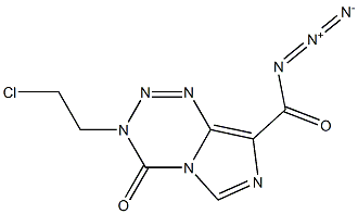 3-(2-Chloroethyl)-3,4-dihydro-4-oxoimidazo[5,1-d]-1,2,3,5-tetrazine-8-carboxylic acid azide