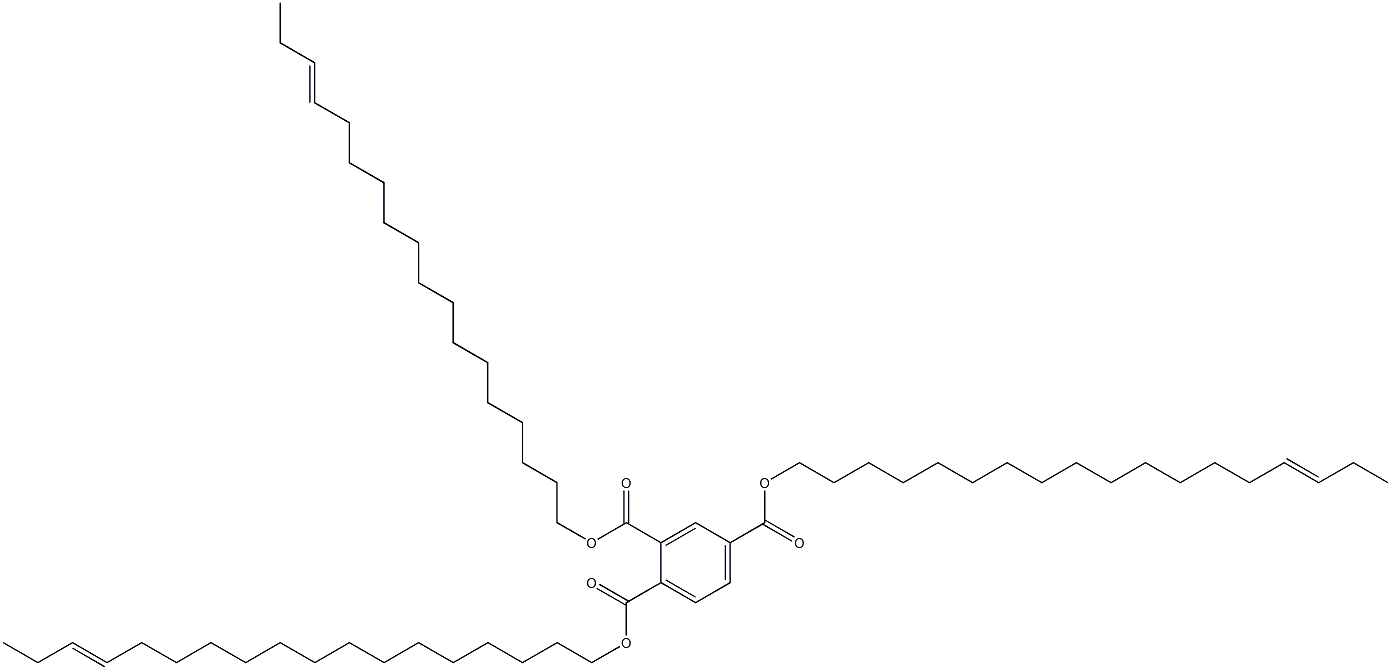 1,2,4-Benzenetricarboxylic acid tri(15-octadecenyl) ester,,结构式