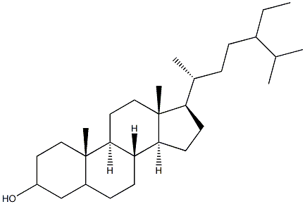 24-Ethylcholestan-3-ol Struktur