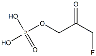 Phosphoric acid dihydrogen 3-fluoro-2-oxopropyl ester Structure