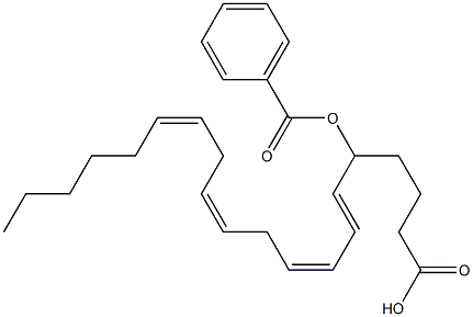 (6E,8Z,11Z,14Z)-5-Benzoyloxy-6,8,11,14-icosatetraenoic acid