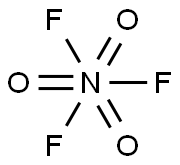 三酸化ふっ化窒素 化学構造式
