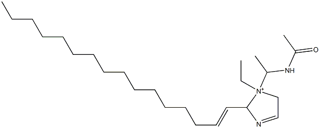  1-[1-(Acetylamino)ethyl]-1-ethyl-2-(1-hexadecenyl)-3-imidazoline-1-ium