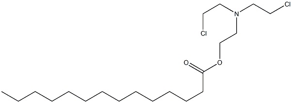 Myristic acid 2-[bis(2-chloroethyl)amino]ethyl ester|