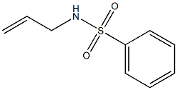 N-(2-Propenyl)benzenesulfonamide Structure