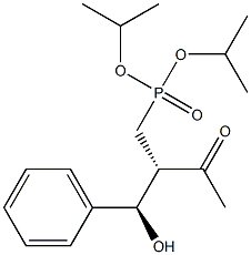 [(2S,3R)-2-Acetyl-3-hydroxy-3-phenylpropyl]phosphonic acid diisopropyl ester