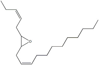 2-[(Z)-2-Dodecenyl]-3-[(Z)-2-pentenyl]oxirane|