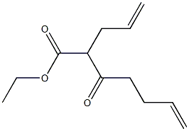 2-(2-Propenyl)-3-oxo-6-heptenoic acid ethyl ester