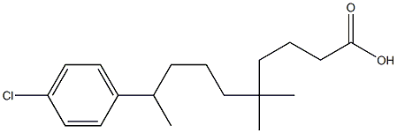 5-(4-Chlorophenyl)-1,1-dimethylhexylbutyrate