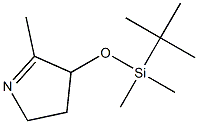 2-Methyl-3-(tert-butyldimethylsilyloxy)-4,5-dihydro-3H-pyrrole