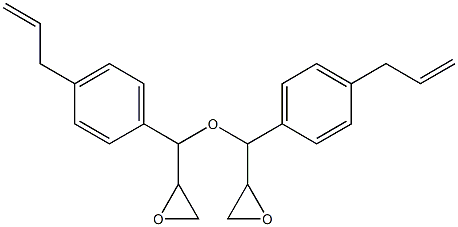 4-(2-プロペニル)フェニルグリシジルエーテル 化学構造式
