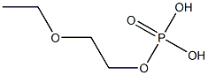 Phosphoric acid 2-ethoxyethyl ester,,结构式