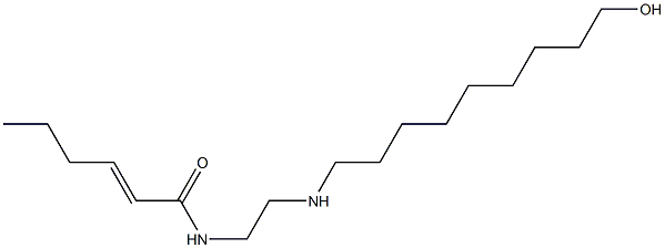  N-[2-[(9-Hydroxynonyl)amino]ethyl]-2-hexenamide