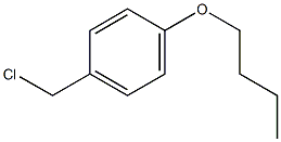p-Butoxybenzyl chloride Struktur