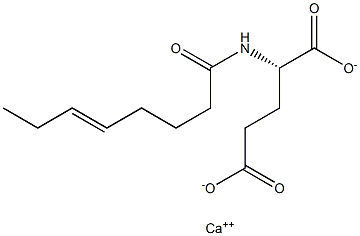 N-(5-Octenoyl)glutamic acid calcium salt