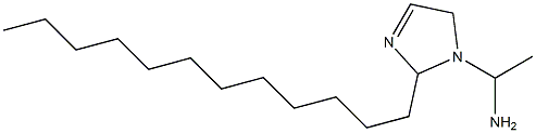 1-(1-Aminoethyl)-2-dodecyl-3-imidazoline 结构式