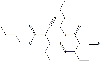 3,3'-Azobis(2-cyanovaleric acid)dibutyl ester Structure