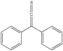 Diphenylthioketene Struktur
