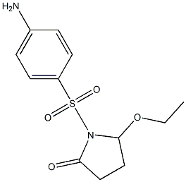 5-Ethoxy-1-[[4-aminophenyl]sulfonyl]pyrrolidin-2-one Structure