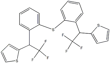  [2,2,2-Trifluoro-1-(2-thienyl)ethyl]phenyl sulfide