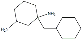 2-Cyclohexylmethyl-1,3-cyclohexanediamine,,结构式