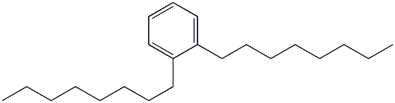 1,2-Dioctylbenzene 结构式