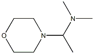 4-[1-(ジメチルアミノ)エチル]モルホリン 化学構造式