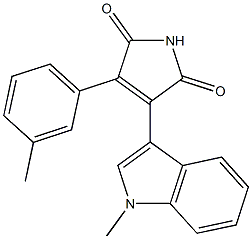 3-(1-Methyl-1H-indol-3-yl)-4-(3-methylphenyl)-1H-pyrrole-2,5-dione