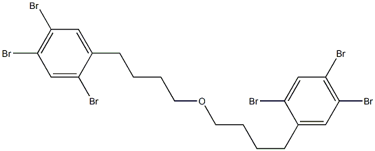 2,4,5-Tribromophenylbutyl ether 结构式