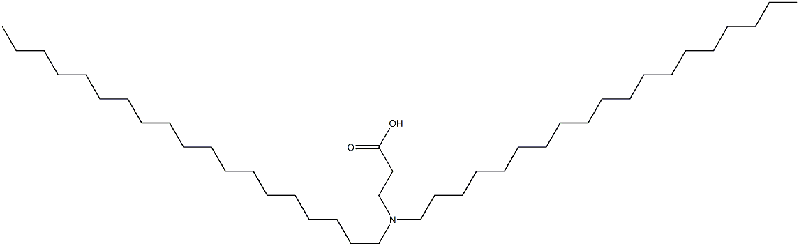 3-(Dinonadecylamino)propanoic acid