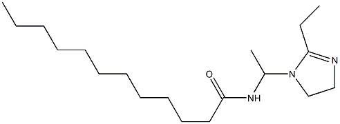 1-(1-Lauroylaminoethyl)-2-ethyl-2-imidazoline Structure