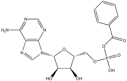 Adenosine 5'-(phosphoric acid benzoyl) ester