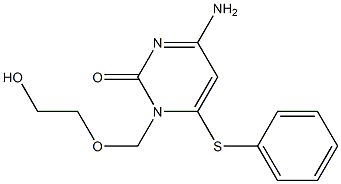  4-Amino-1-[(2-hydroxyethoxy)methyl]-6-phenylthiopyrimidin-2(1H)-one