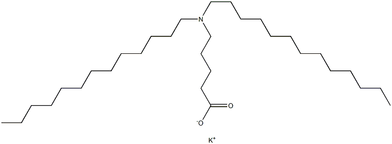 5-(Ditridecylamino)valeric acid potassium salt