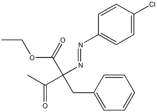  2-Acetyl-2-(p-chlorophenylazo)-3-phenylpropionic acid ethyl ester