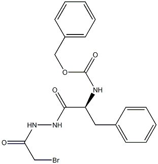 1-[N-(Benzyloxycarbonyl)-L-phenylalanyl]-2-(bromoacetyl)hydrazine