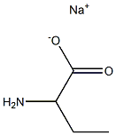 2-Aminobutyric acid sodium salt,,结构式